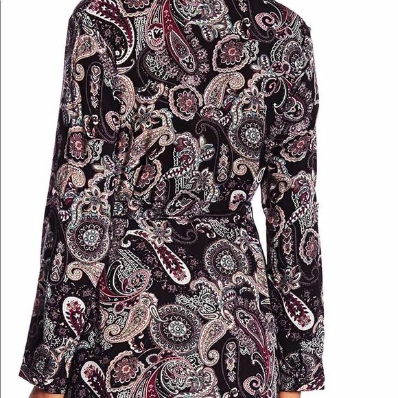 đť…şPAPILLON Blanc dress size M paisley gorpcore - Picture 6 of 6